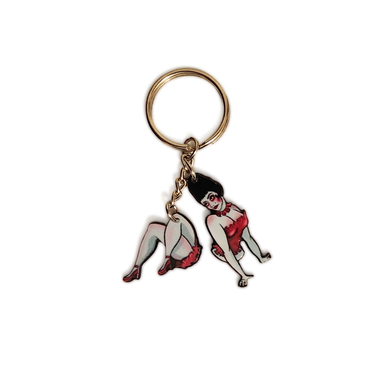 2 Piece Girl Keychain