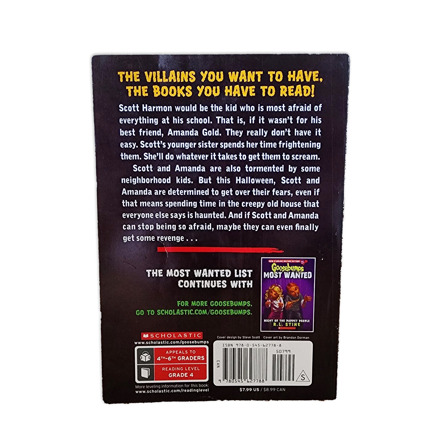 R. L. Stine - Goosebumps Most Wanted - Trick Or Trap #3 - 2015