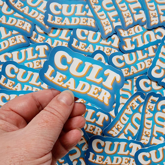 Cult Leader Sticker