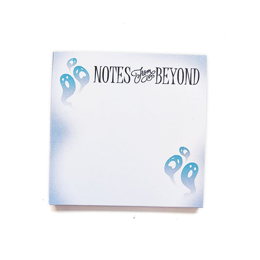 Notes From Beyond Note Pad 3.5"x3.5"