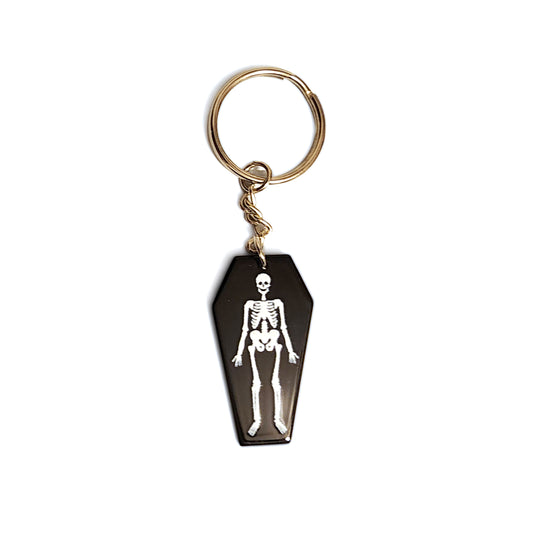 Coffin Keychain