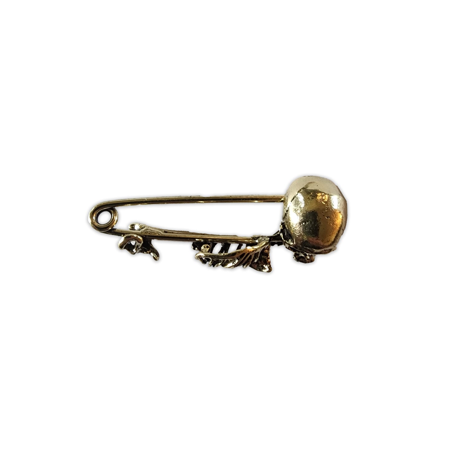 Gold Skeleton Pin