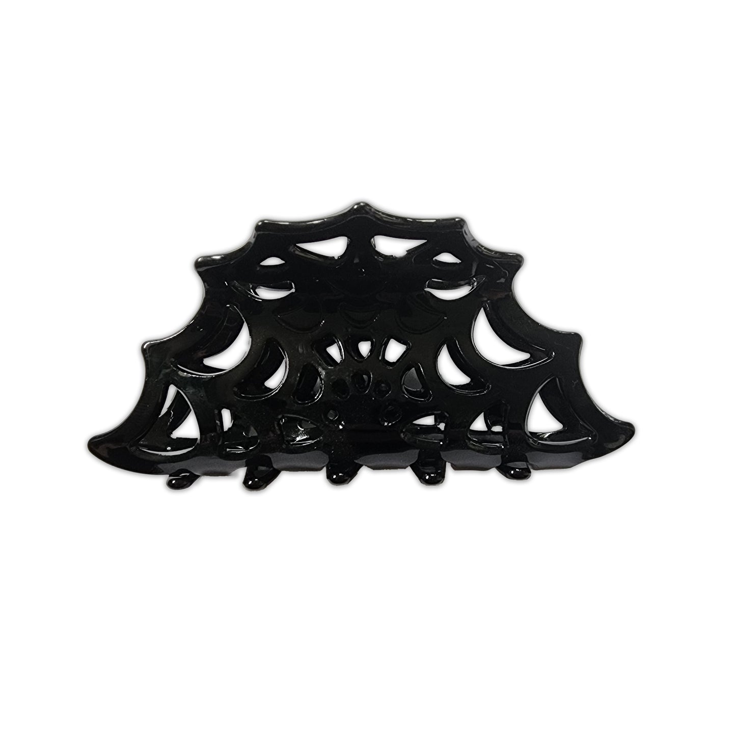 Black Spider Web Hair Clip