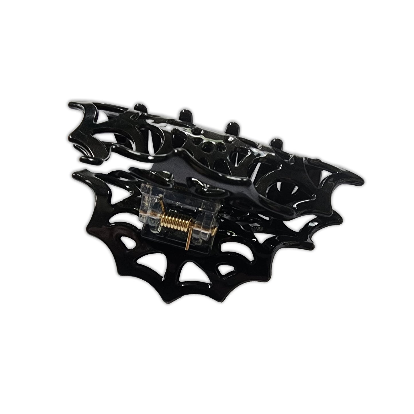 Black Spider Web Hair Clip