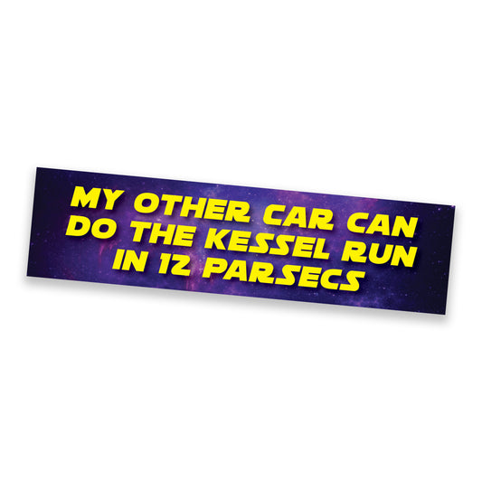 Kessel Run Bumper Sticker