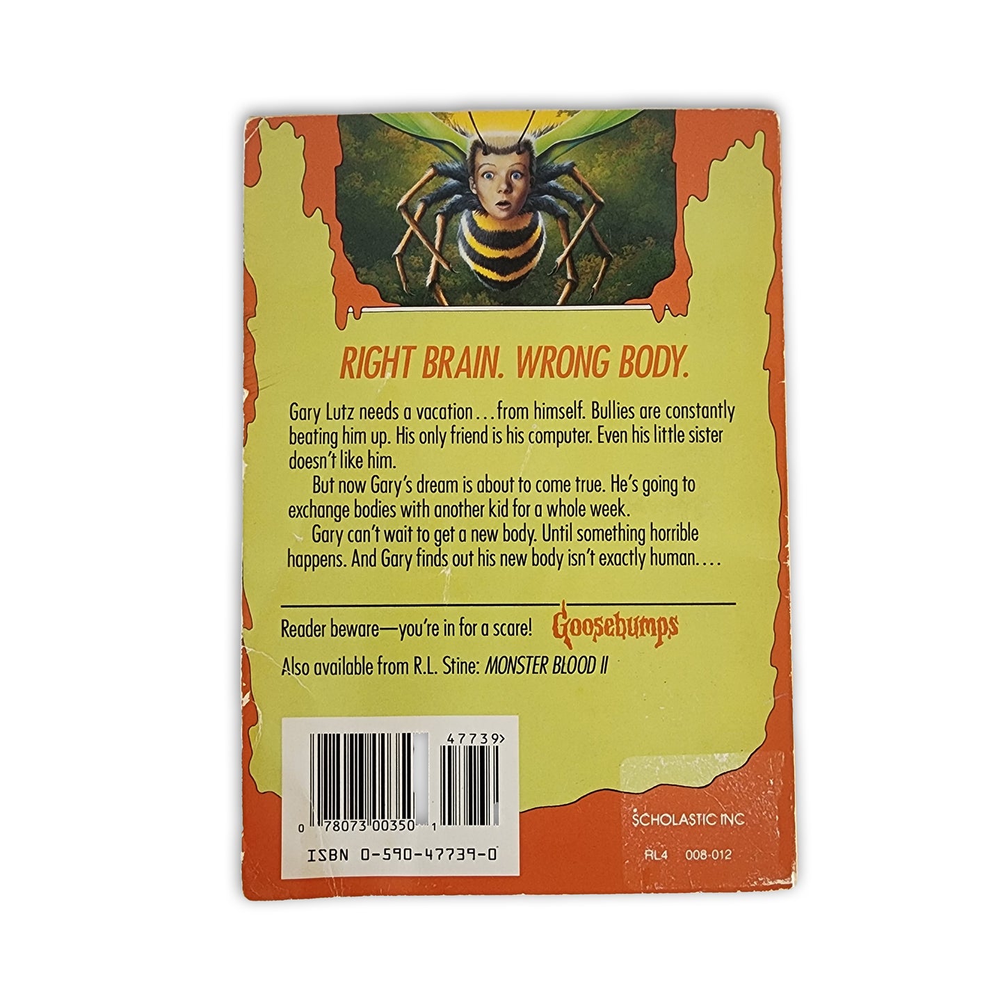 R. L. Stine - Goosebumps - Why I'm Afraid Of Bee's #17 - 1994