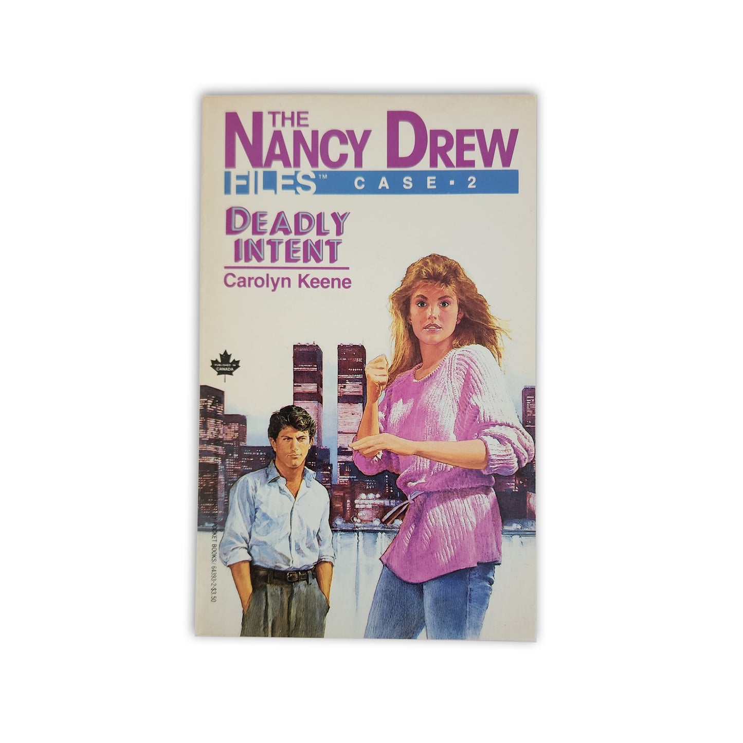 Carolyn Keene - Nancy Drew- Deadly Intent Case 2 - 1986