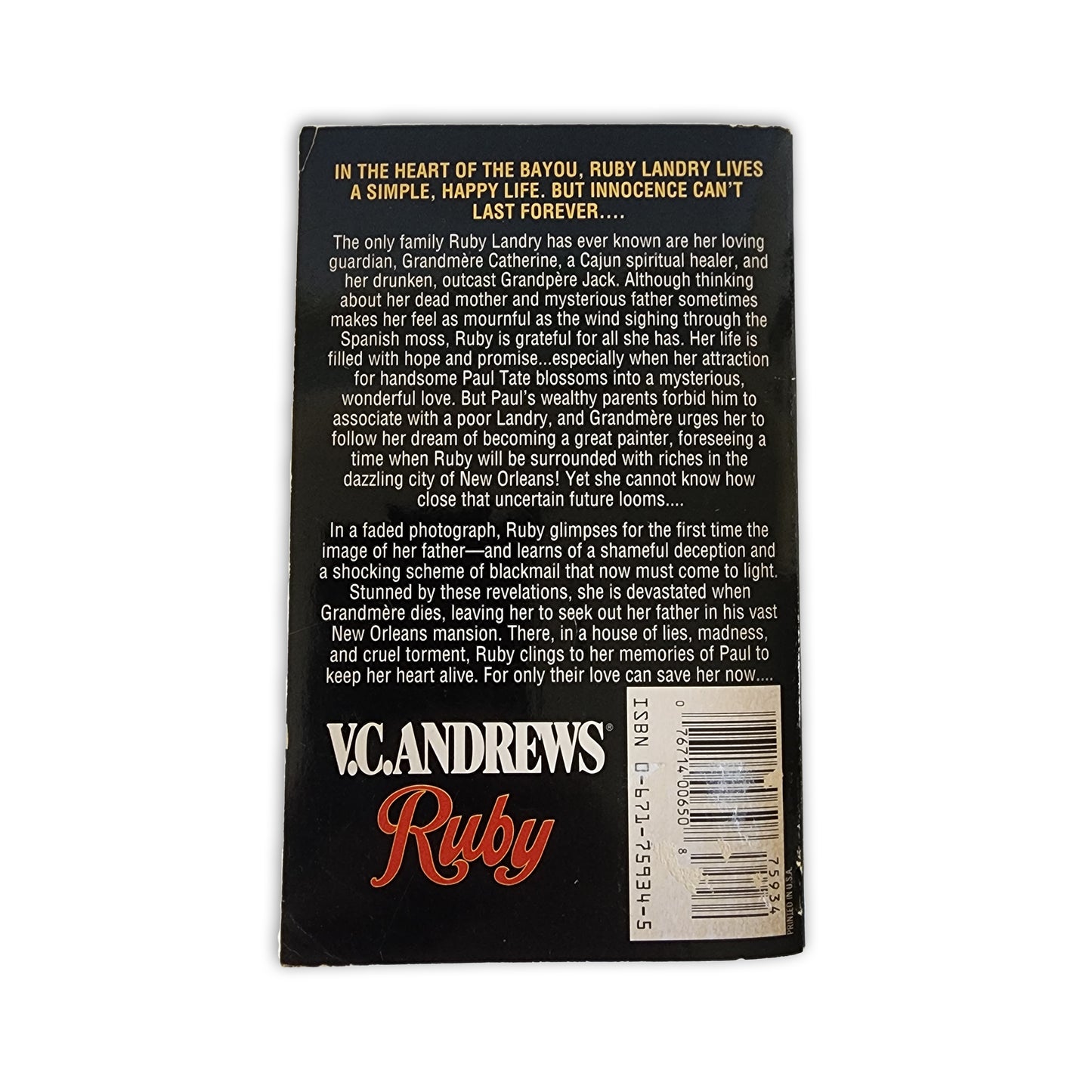 V.C. Andrews - Ruby - 1994