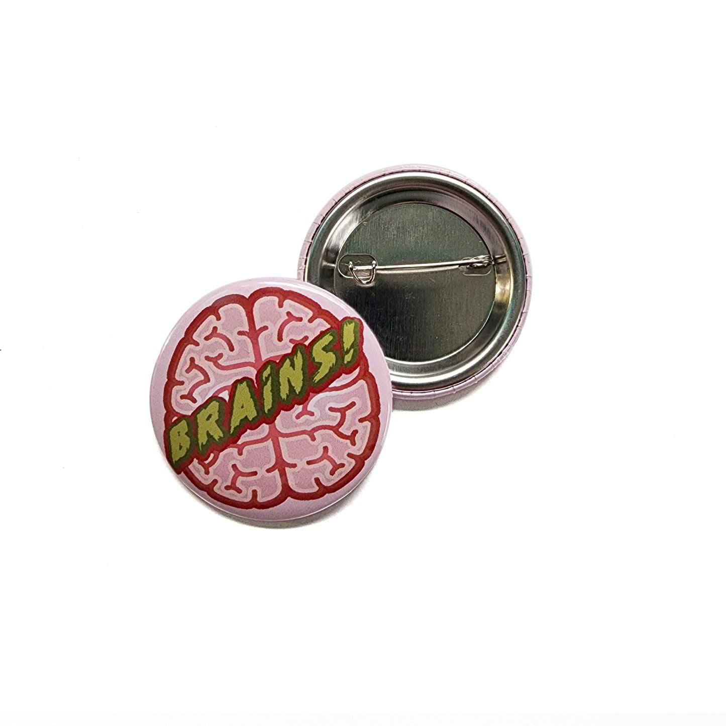 Brains! Button 1.5"